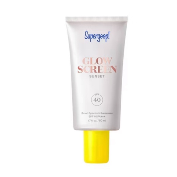 Supergoop!Glowscreen SUNSET Hydrating Glowy Tinted Primer Sunscreen SPF 40-1.7oz